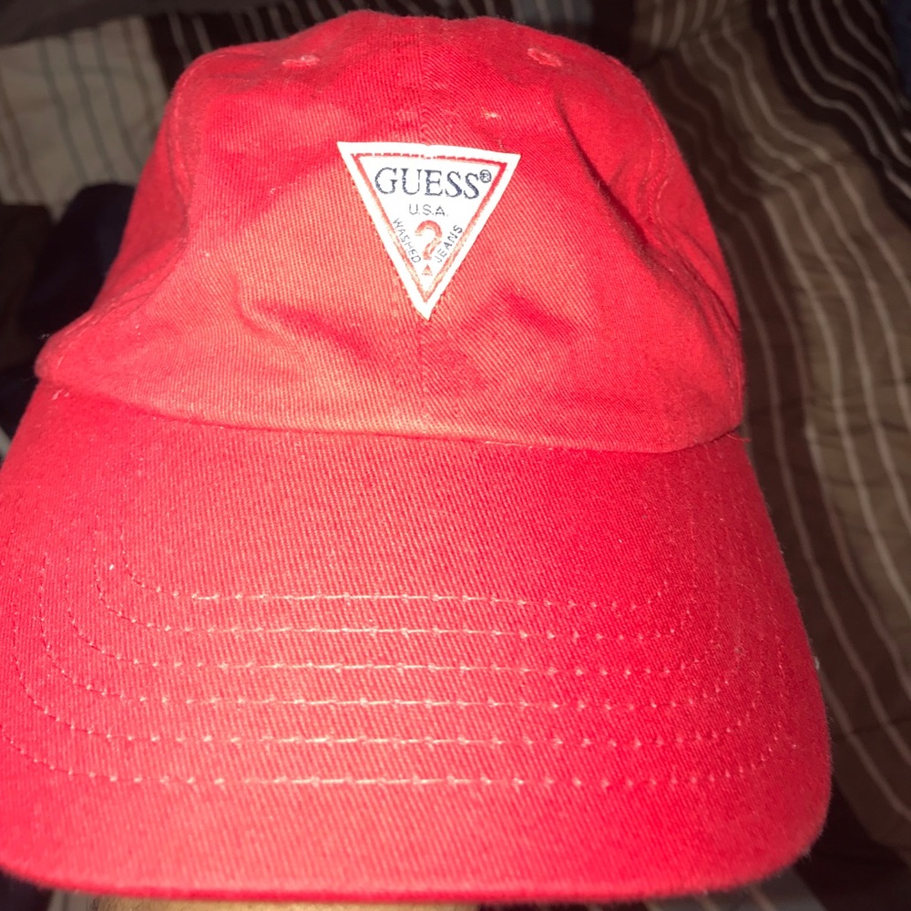 Red Guess Hat